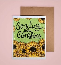 Annotated Audrey Card - Sending You Sunshine (Annotated Audrey)