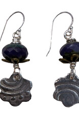Earrings- Silver Flower