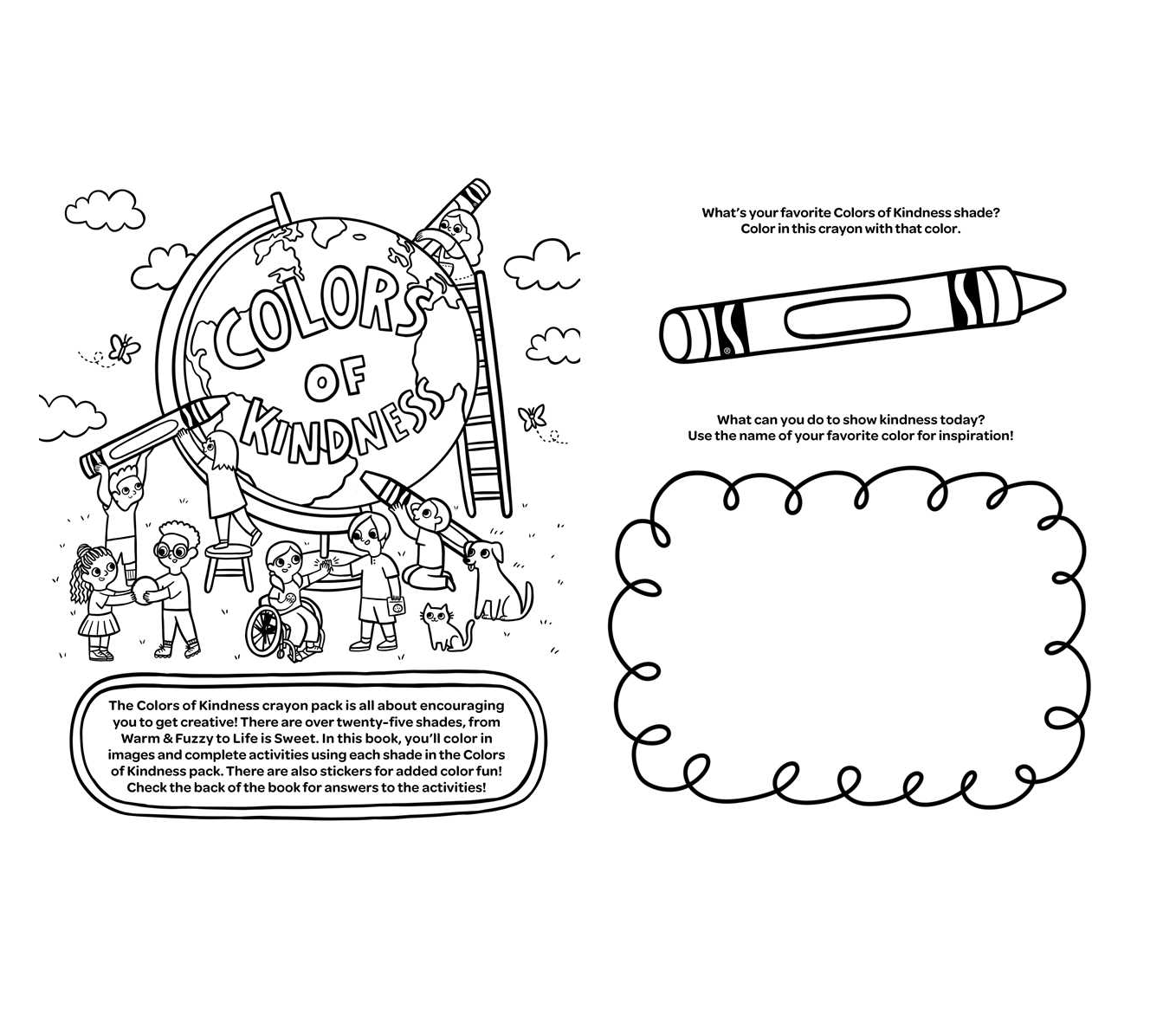 Crayola Crayola Colors of Kindness - Coloring and Activity Book