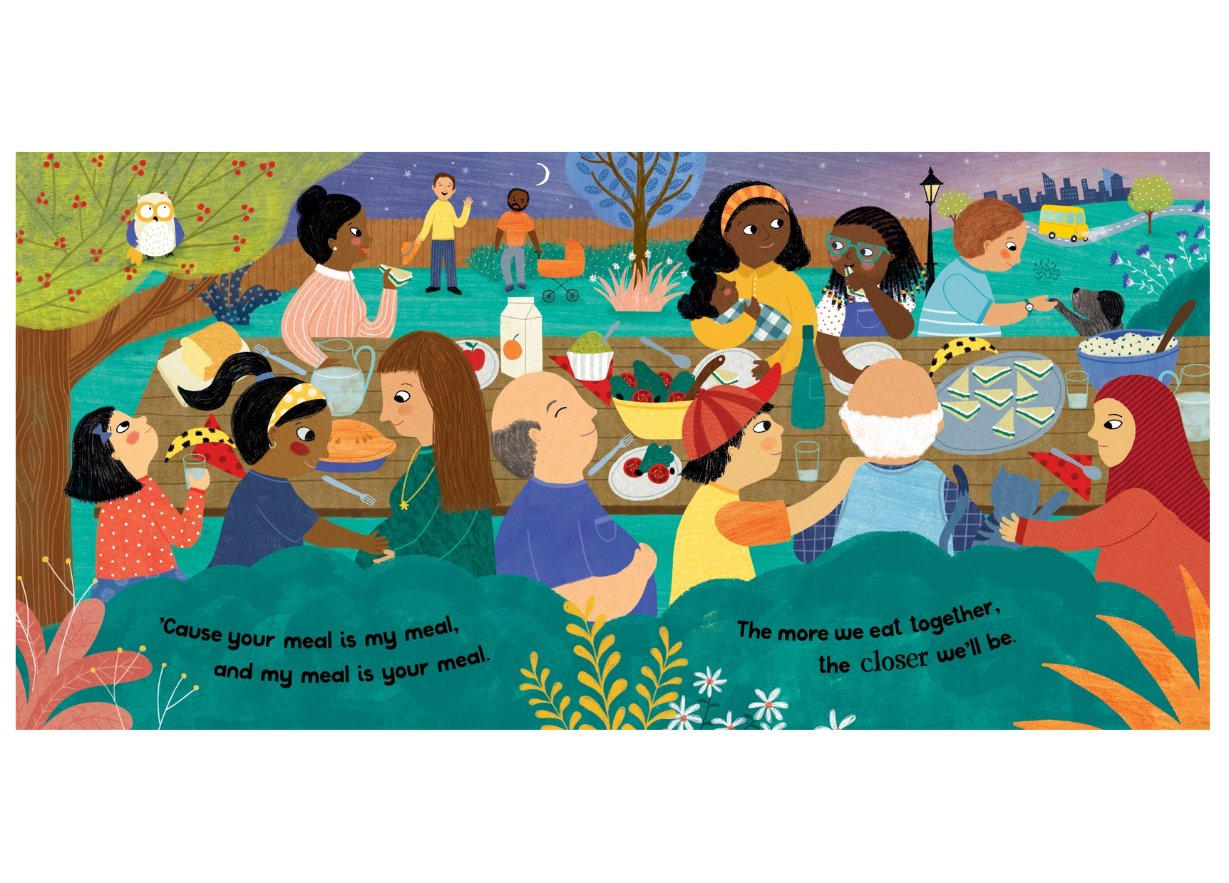 Barefoot Books "The More We Get Together" Paperback with Audio & Video
