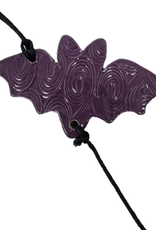 Ben's Bells Bat Ornament -  Purple