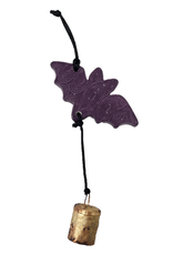 Ben's Bells Bat Ornament -  Purple