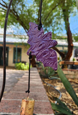Ben's Bells Bat Ornament -  Purple