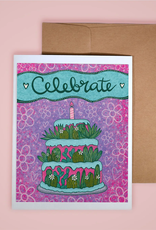 Annotated Audrey Card - Celebrate Cake