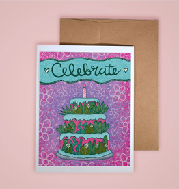 Annotated Audrey Card - Celebrate Cake