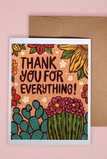 Annotated Audrey Card - Thank You For Everything