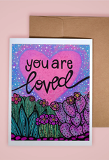 Annotated Audrey Card - You Are Loved