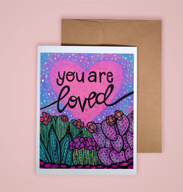 Annotated Audrey Card - You Are Loved