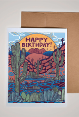 Annotated Audrey Card - Happy Birthday Lovely View