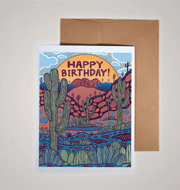 Annotated Audrey Card - Happy Birthday Lovely View