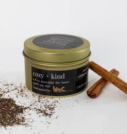 Crowned Free Candle - Cozy & Kind - 4oz