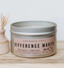 Crowned Free Candle - Difference Maker - 8oz