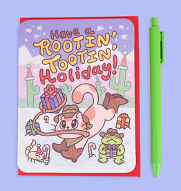 Turtle's Soup Holiday Card - Rootin' Tootin' Holiday