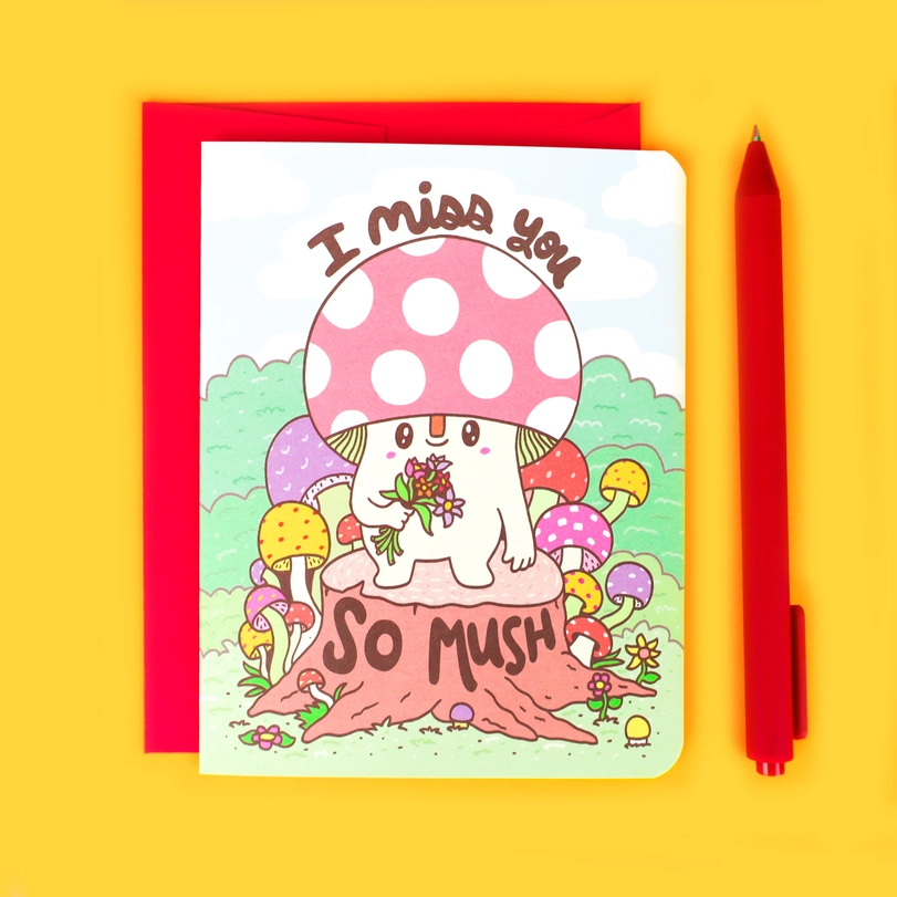Turtle's Soup Card - Miss You So Mush