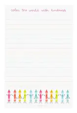 Callie Danielle Notepad - Color the World With Kindness