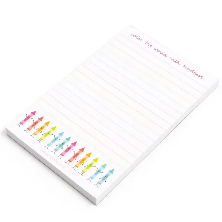 Callie Danielle Notepad - Color the World With Kindness