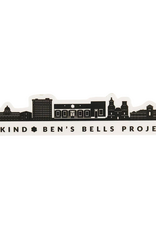 Ben's Bells Vinyl Sticker - Downtown Skyline