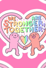Turtle's Soup Vinvyl Sticker - Stronger Together