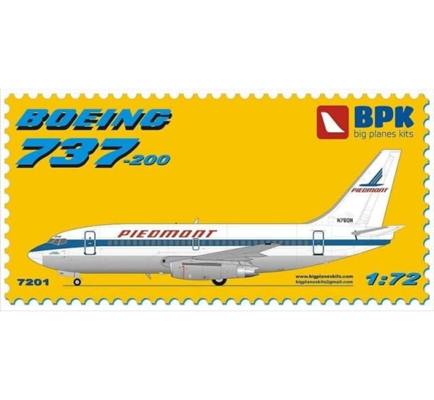 B737-200 PIEDMONT 1:72**Discontinued**Used