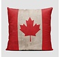 Canadian Flag Throw Pillow