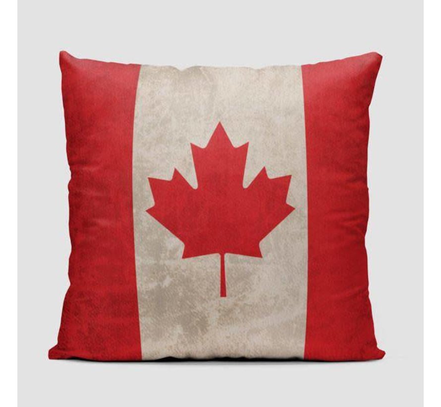 Canadian Flag Throw Pillow