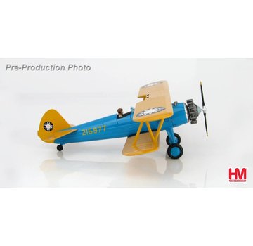 Hobby Master Stearman PT17 Kaydet Chinese Air Force 215977 1:48 with stand & Figure