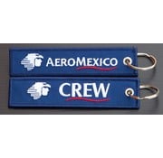 Keychain Aeromexico CREW Embroidered
