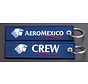 Keychain Aeromexico CREW Embroidered