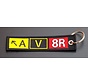 Keychain AV8R Embroidered