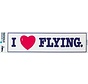 I Love Flying Bumper Sticker