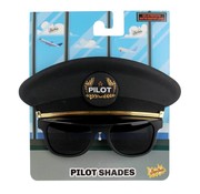 Sunstaches Pilot Cap Sunglasses