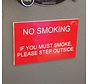 No Smoking Placards Humerous
