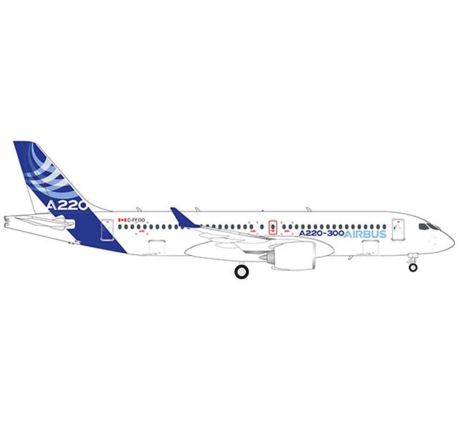 A220-300 (CS300) Airbus House Livery C-FFDO 1:400