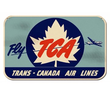 TCA Metal Sign