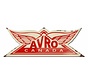 Avro Canada Metal Sign Red