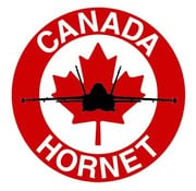 Canada Hornet Sticker 2.9"