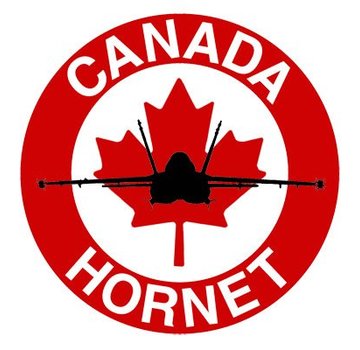 Canada Hornet Sticker