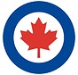RCAF Roundel Sticker 3.4"