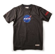 Red Canoe Brands NASA Logo T-shirt Slate Black