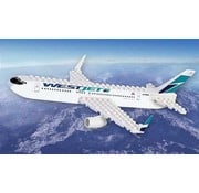 Best-Lock Construction Toys Westjet new livery 2018 55 Piece Construction Toy