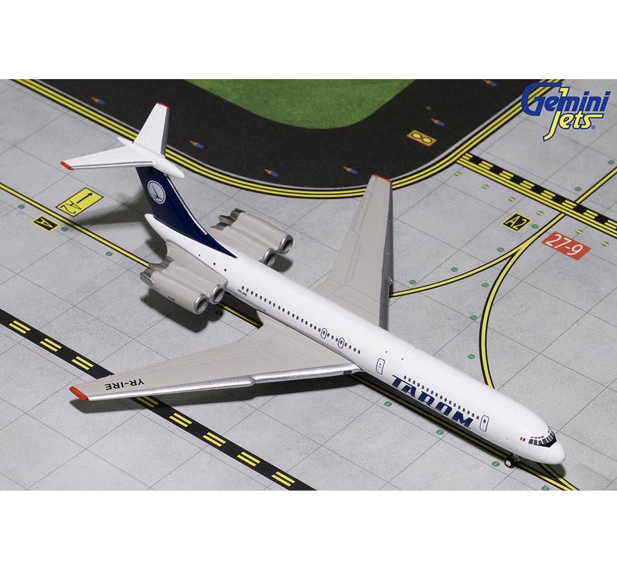 IL62M TAROM Old Blue Tail Livery YR-IRE 1:400