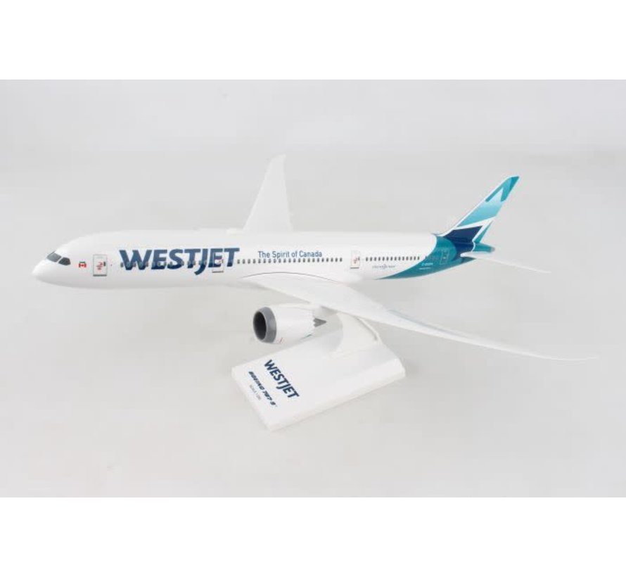 B787-9 Dreamliner WestJet C-GUDH 1:200 with stand