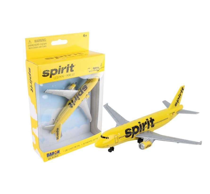 Spirit A320 yellow livery Single Plane