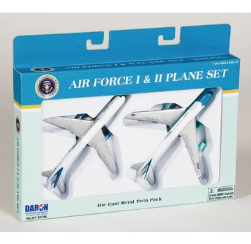 Daron WWT Air Force One & Two USAF 2 Plane Set