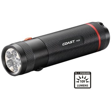 Coast Flashlights Coast PX20 Red & White Led Flashlight 315 Lumens