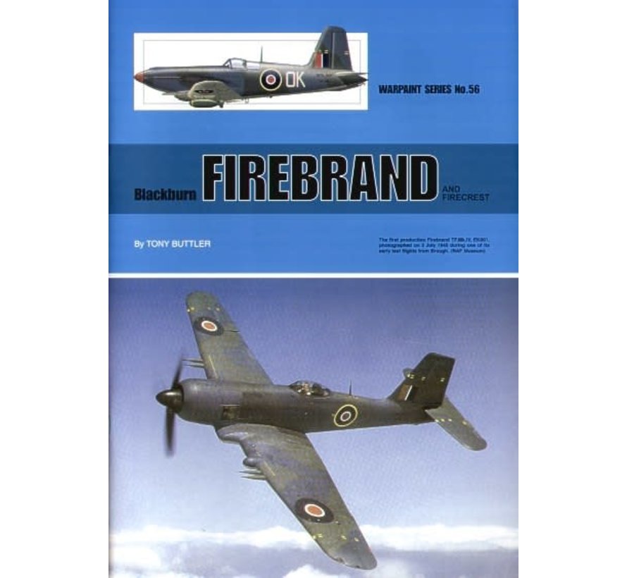 Blackburn Firebrand and Firecrest: Warpaint #56 softcover