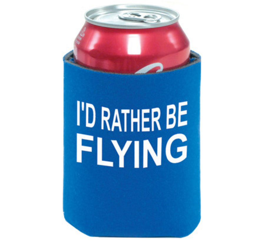 I'd Rather Be Flying Can Holder