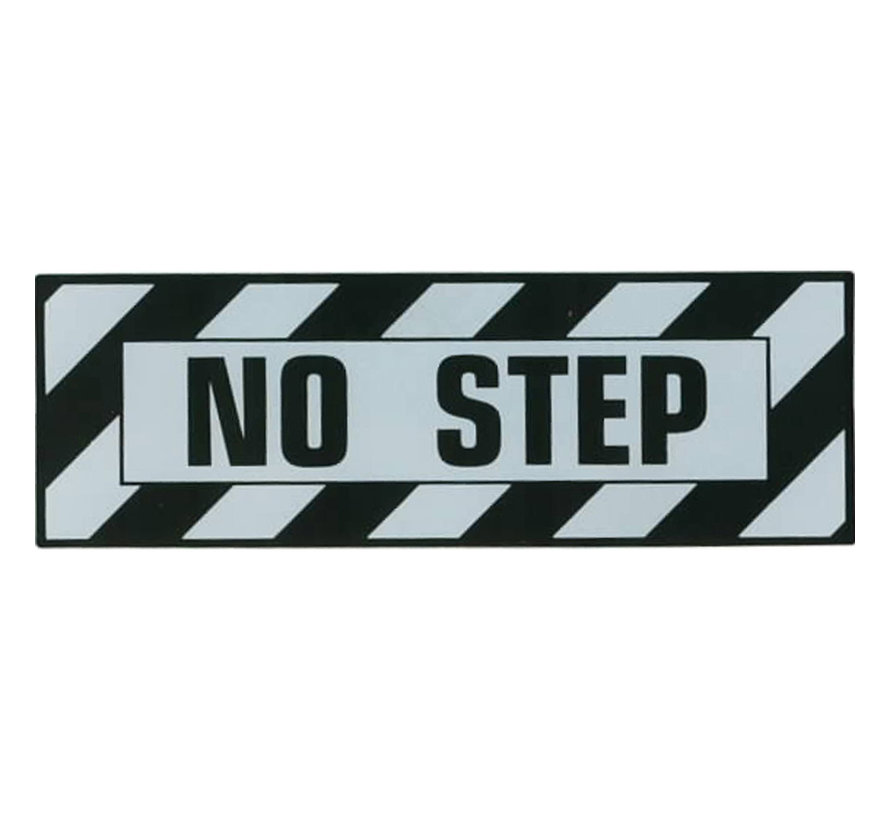 Aircraft Placard No Step