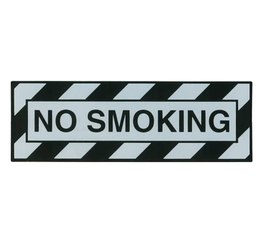 Aircraft Placard No Smoking