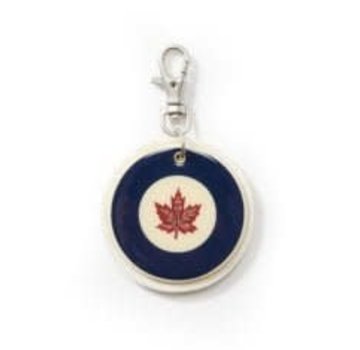 Red Canoe Brands RCAF Key Ring red blue